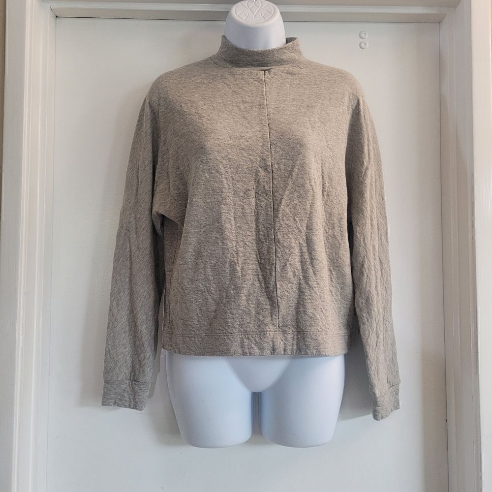 Madewell mock neck sweatshirt 